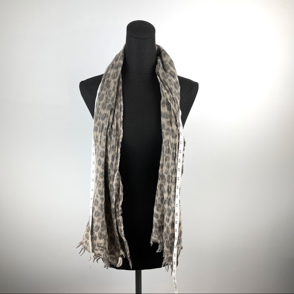 Wilfred WOOL Neck Scarf Animal Leopard Print - Picture 10 of 11